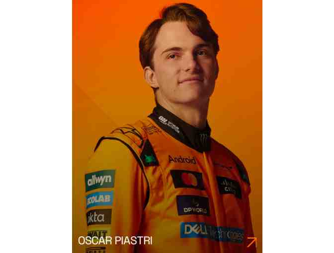 Lando Norris & Oscar Piastri Autographed McLaren Racing Formula 1 Hat