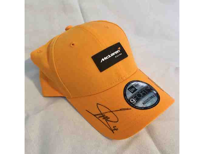 Lando Norris & Oscar Piastri Autographed McLaren Racing Formula 1 Hat