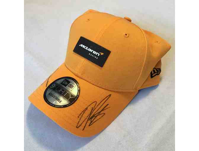 Lando Norris & Oscar Piastri Autographed McLaren Racing Formula 1 Hat