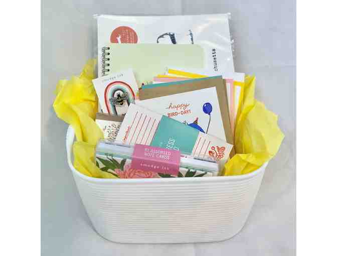 Smudge Ink - Gift Basket of Letterpress Greeting Cards and Paper Goods