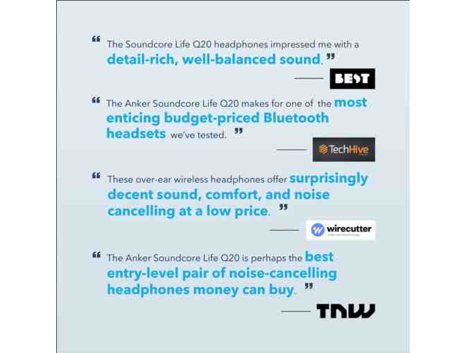 Soundcore Life Q20 Headphones