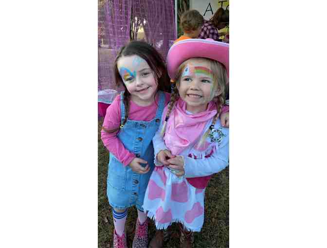 Face paint & Baskin Robbins ICE CREAM CAKE Party!