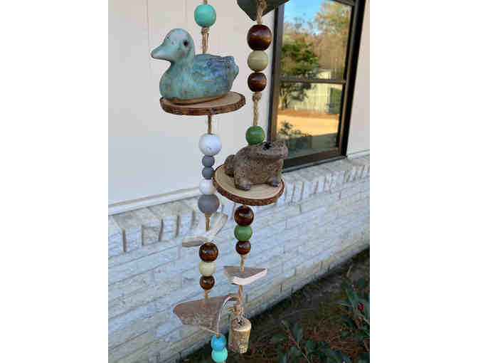 Peter's Menagerie - one-of-a-kind windchime by Deb Cole