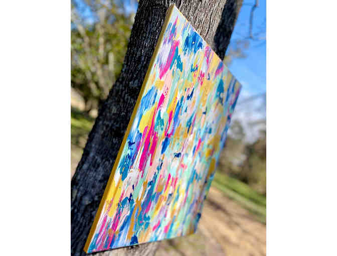 Abstract Canvas by Linsey Crawford