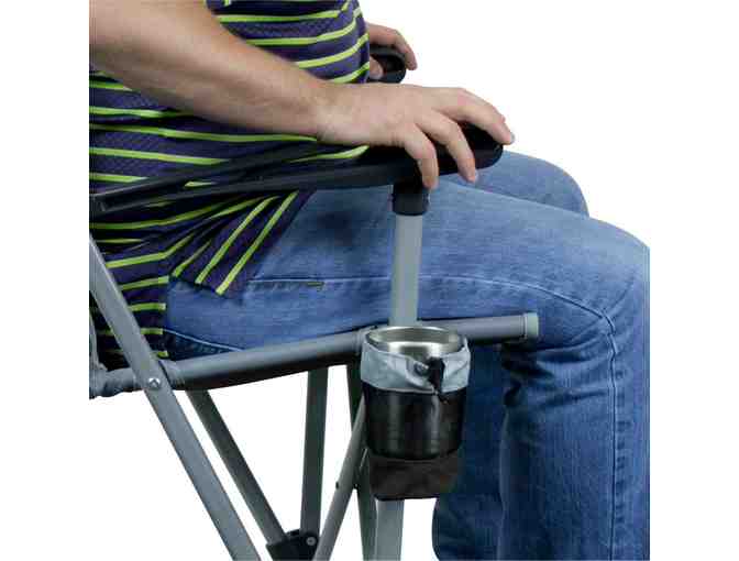 Two (2) Folding Sport Chairs and One (1)Tailbrella Umbrella donated by the Mallers Family