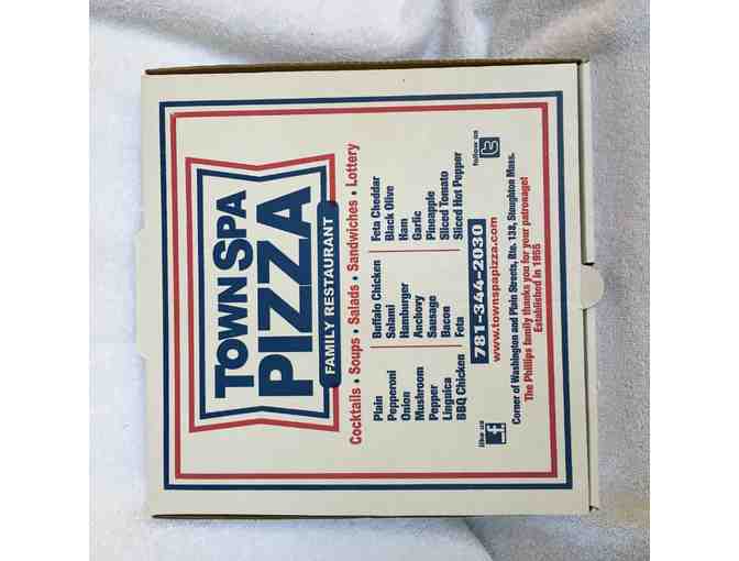 $25 Town Spa Gift Card, T-shirt, and Pizza Mouse Pad