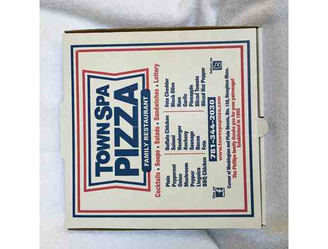 $25 Town Spa Gift Card, T-shirt, and Pizza Mouse Pad