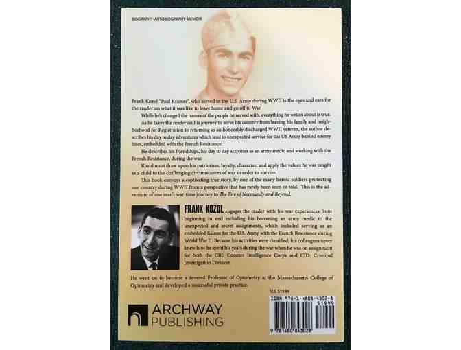 Book 'To the Fire of Normandy and Beyond' by Frank Kozol with Neil Kozol