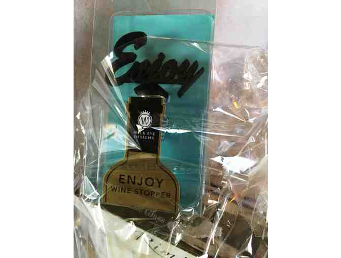 Lovely Wine Basket donated by Holy Cross Church