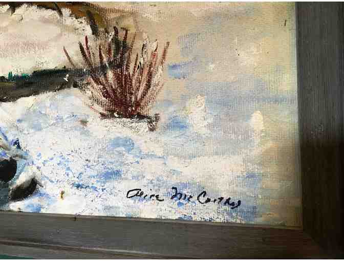 Oil on Canvas Painting of NH Farm by Alice Kent McCarthy