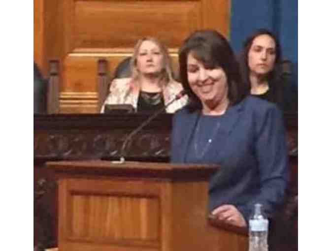 Private State House Tour and Lunch for Four with Representative Claire Cronin