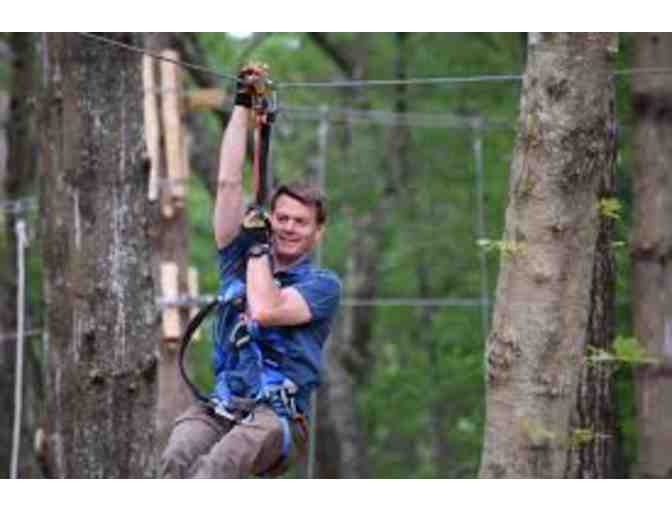 Two (2) general admission tickets to Tree Top Adventures