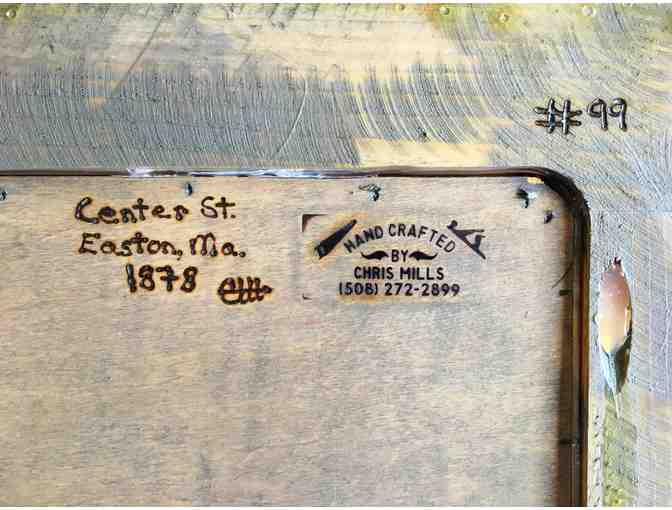 US Flag Art Piece donated by Chris Mills