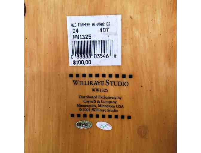 Americana Patriotic Folk Art by Willraye Studio donated by Wallace Goodwin