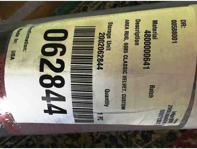 5'x7' Fireball Whiskey Football Field Rug donated by Shoveltown Spirits