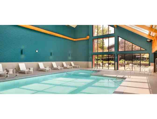 Overnight Stay at Dedham Hilton plus Breakfast for Two Donated by Dedham Savings Bank