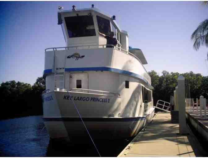 4 Tickets aboard the 'Key Largo Princess' Glass Bottom Boat Cruises
