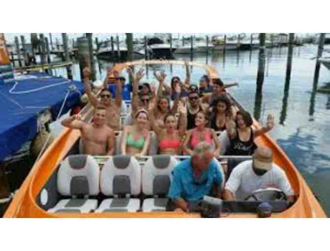 (4) Tickets for Admission to Jet Boat Miami's Adrenaline Junkie Ride