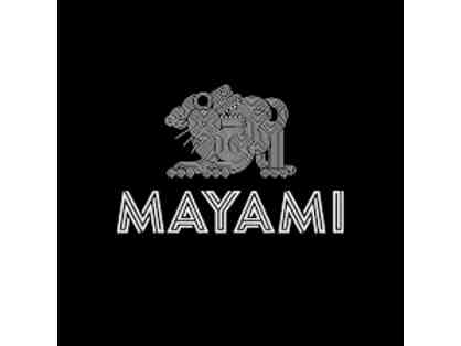 Dinner for 2 at Mayami Wynwood - Mexican Fusion meets nightlife, up to $300 value!