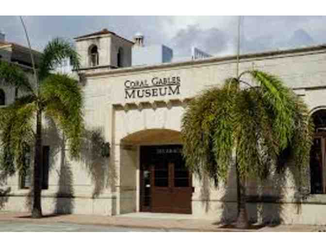 Explore Coral Gables with a 1-year family membership to the Coral Gables Museum