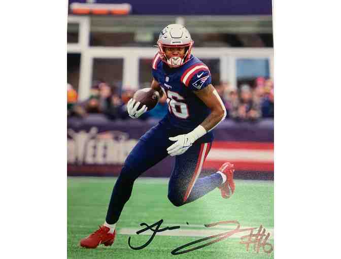 New England Patriots' Jakobi Meyers - 8 x 10 Autographed Print