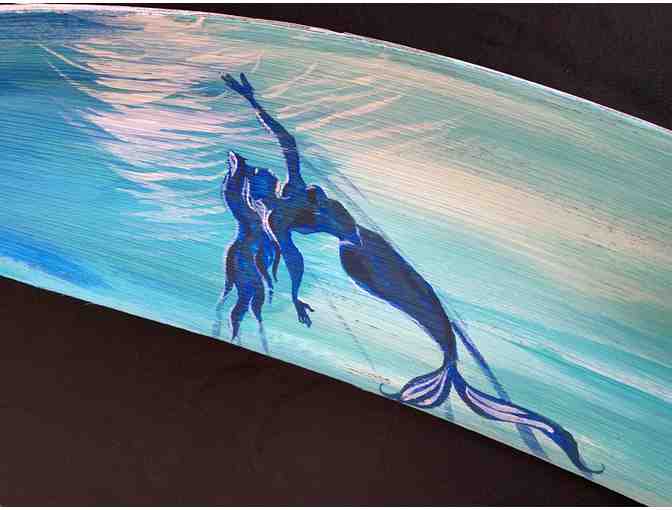 Artwork - Painted Palm Husk