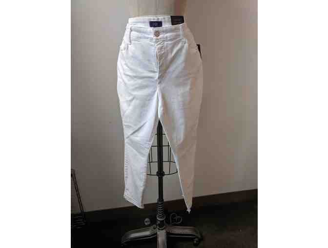 Ami Ankle Skinny Jeans In Optic White by NYDJ