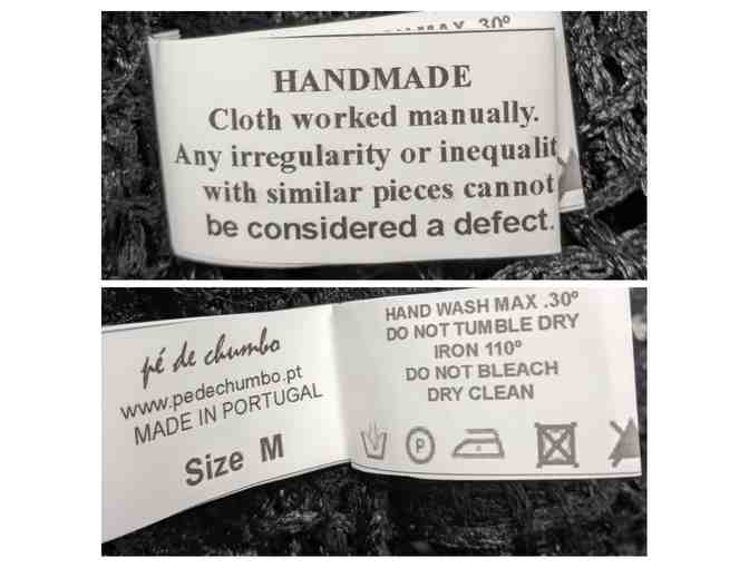 Pe De Chumbo - Black Woven Tank Top