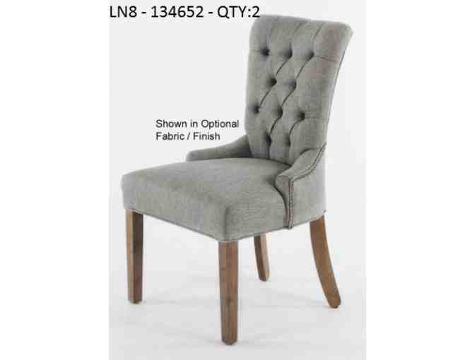 Set of 2 Tufted Back Dining Chair
