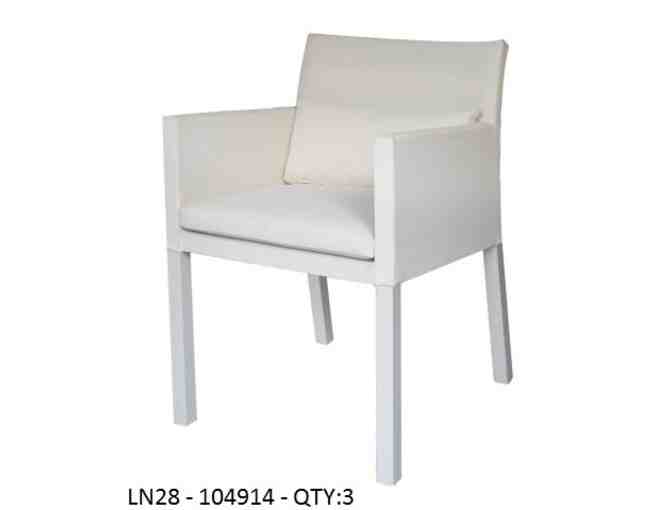 Set of 2 Sling Dining Arm Chairs