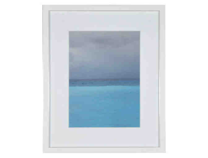 'Bleu 7' Framed Print