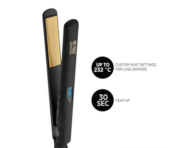 Professional Styling with Hot Tools Digital Salon Flat Iron