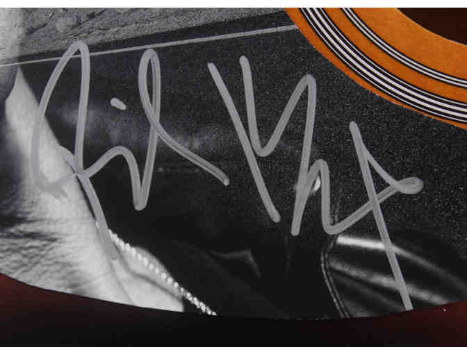 Enjoy Custom Billy Idol Signed 39' Acoustic Guitar with COA!