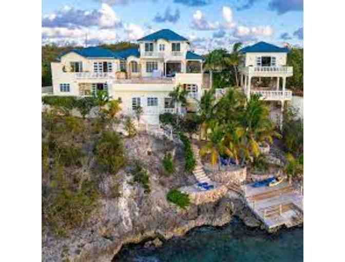 Enjoy 7 nights Luxury Oceanfront 7 bed Villa Anguilla