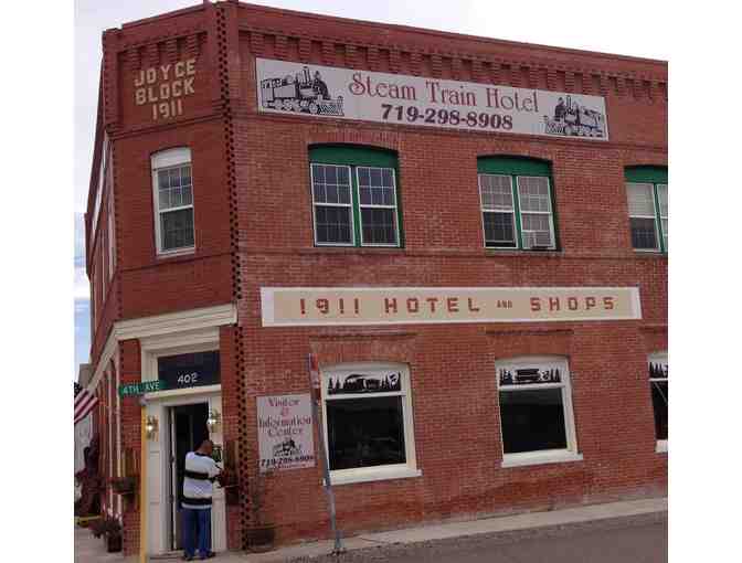 Enjoy 4 nights @ Steam Train Hotel Colorado 4.4* Rated + $100 Food