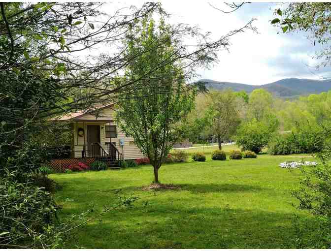 Enjoy 4 nights Maggy's Farm Ashville in 2 bed cabin with trout fishing pond - Photo 1