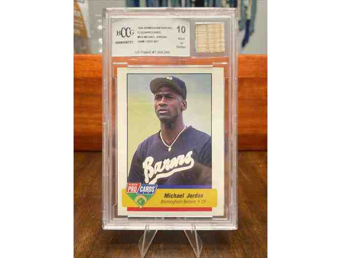 1994 Fleer ProCards Minor League Michael Jordan #633 BCCG 10 w/ Game Used Bat - Photo 1