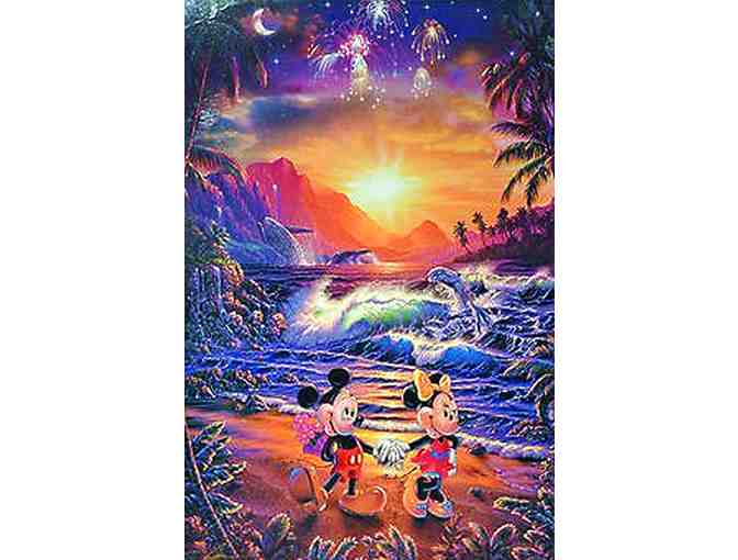 Seaside Romance Disney Limited Edition & Signed Giclee by Christian Lassen + Gift - Photo 1