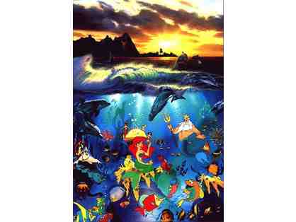 Under the Sea Limited Edition & Signed Giclee by Christian Lassen + Gift
