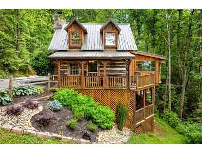4 night stay Historic Log Cabin with Smoky Mountain Zipline Adventure + Gift