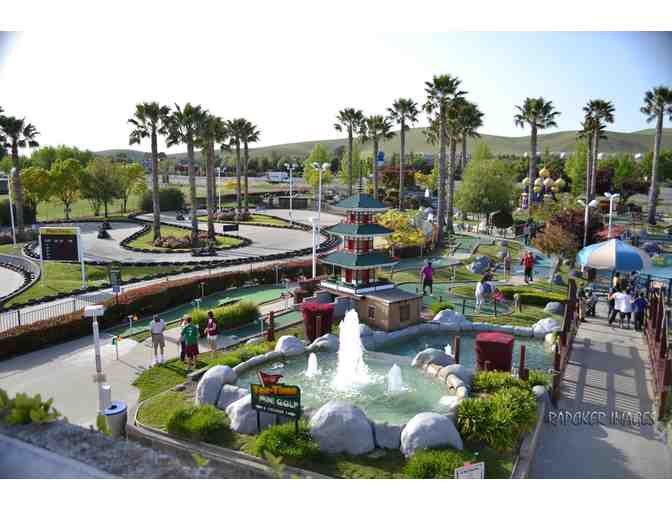 3 Rounds of Mini Golf at Boomers in Livermore