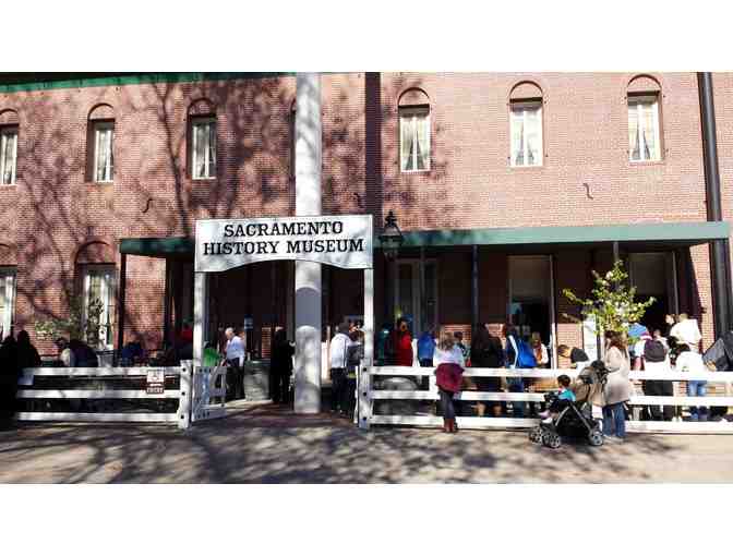 Family Membership to the Sacramento History Museum