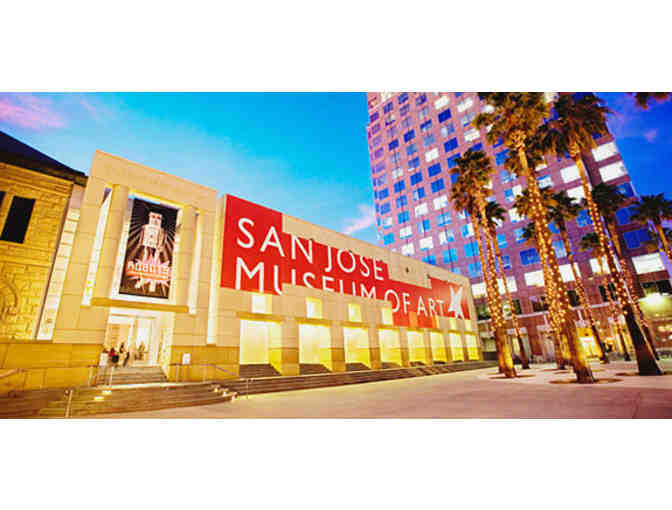 4 Admission Passes to the San Jose Museum of Art