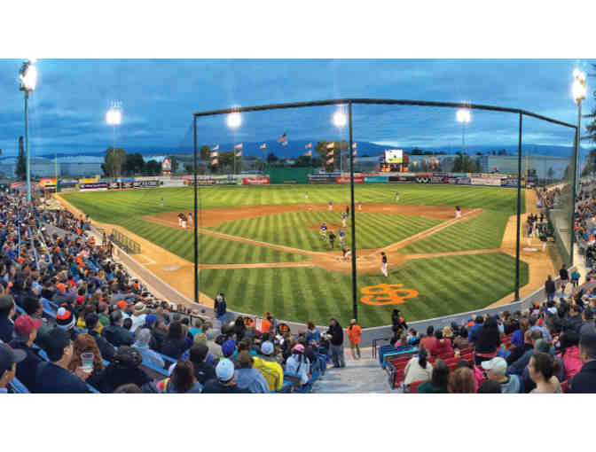 10 San Jose Giants Game Tickets, 1 Family Pass Ticket, and Awesome Swag