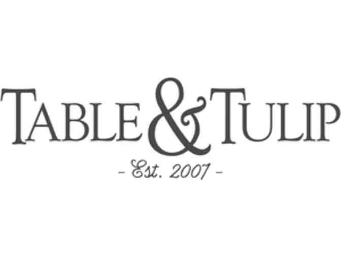 Table & Tulip - Floral Design Workshop for Two