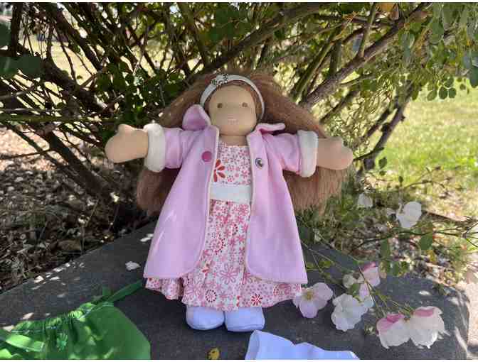 Handmade Waldorf doll set by Jodi Rae