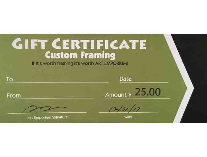 MacNamara print and $25 gift certificate