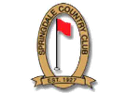 Round of Golf at Springdale Country Club - 4 Players