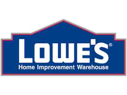 $25 gift card to Lowes