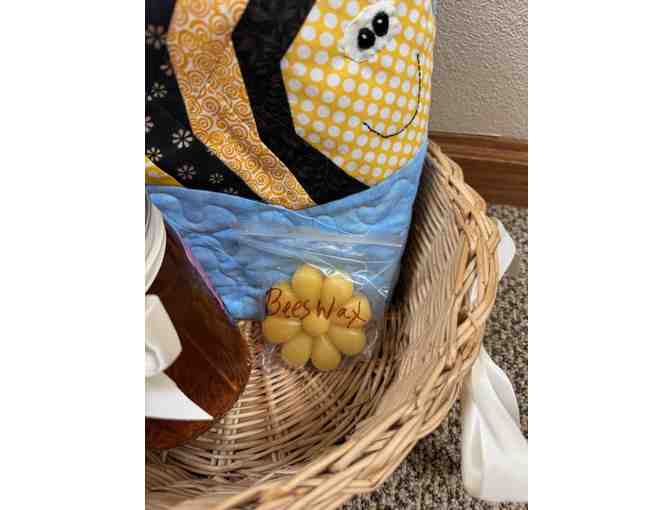 Honey and Bee Baby Quilt Basket